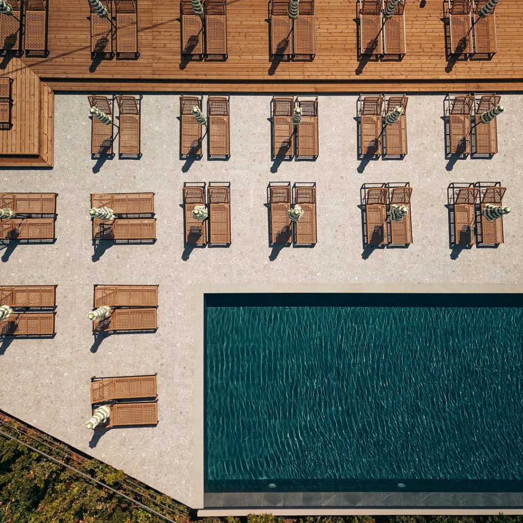 Mixaniki Construction Corfu panoramiki fotografia pisinas Cook's Club Corfu