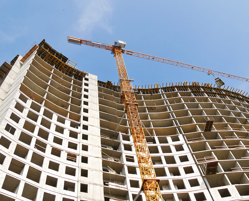 Michaniki Construction Corfu construction site photo