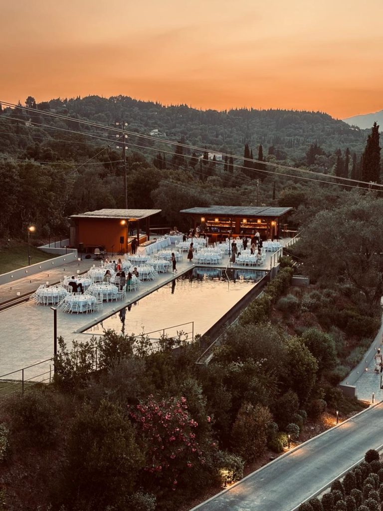 Michaniki Construction Corfu Cook's Club Corfu event pool